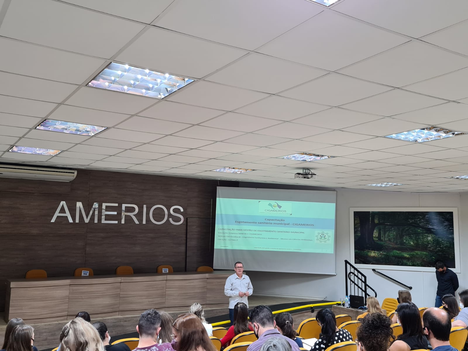 You are currently viewing CIGAMERIOS REALIZA CURSO DE CAPACITAÇÃO EM SANEAMENTO