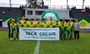 Read more about the article Grande final do Campeonato AMERIOS de Futebol de Campo – Taça Cresol coroa os campeões e emociona torcedores em Saudades!