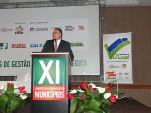 Read more about the article Prefeitos da AMERIOS participaram do XI Congresso Catarinense de Municípios