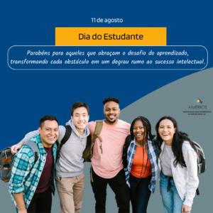 Read more about the article Parabéns para aqueles que abraçam o desafio do aprendizado, transformando cada obstáculo em um degrau rumo ao sucesso intelectual. #diadoestudante